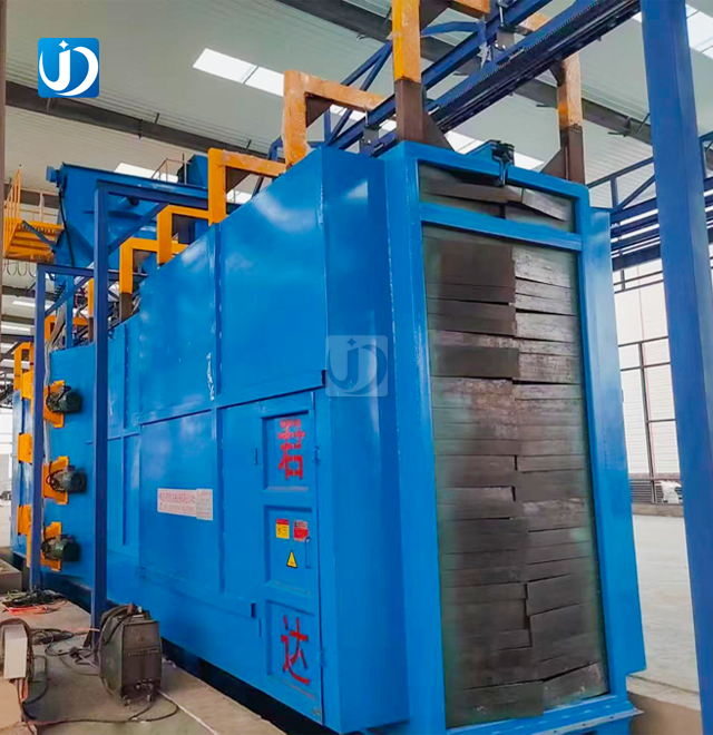 spinner hanger shot blasting machine
